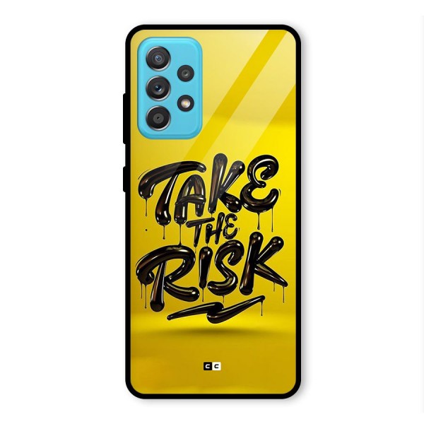 Take The Risk Glass Back Case for Galaxy A52s 5G