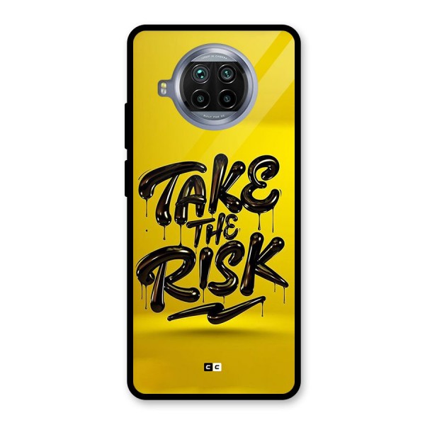 Take The Risk Glass Back Case for Mi 10i