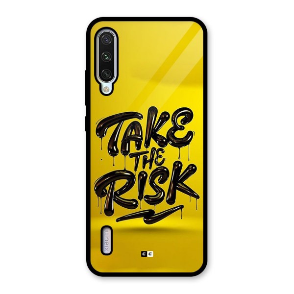 Take The Risk Glass Back Case for Mi A3