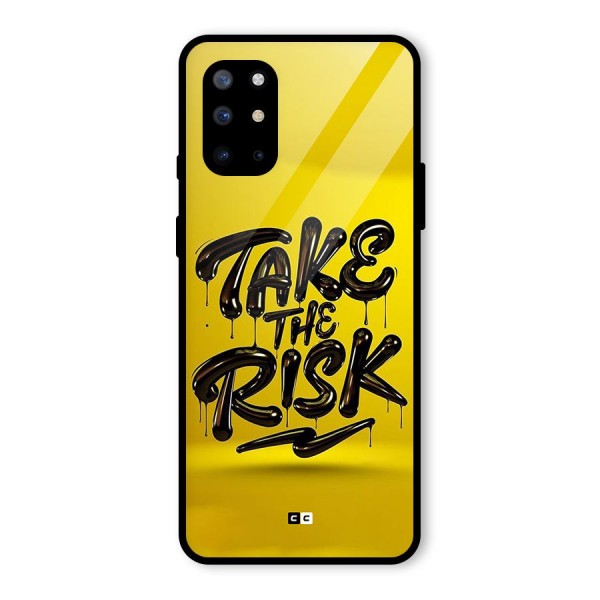 Take The Risk Glass Back Case for OnePlus 8T