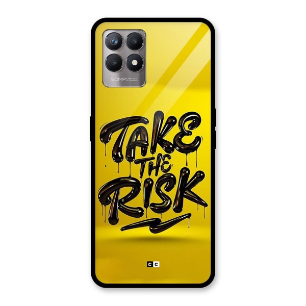 Take The Risk Glass Back Case for Realme 8i