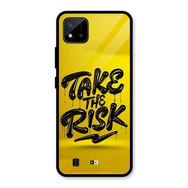 Take The Risk Glass Back Case for Realme C11 2021