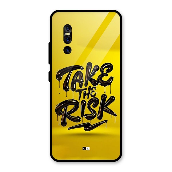 Take The Risk Glass Back Case for Vivo V15 Pro