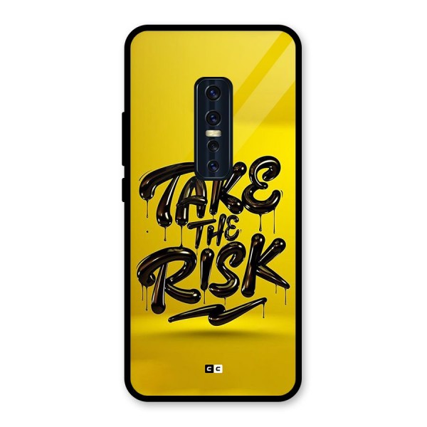 Take The Risk Glass Back Case for Vivo V17 Pro