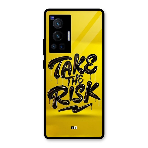 Take The Risk Glass Back Case for Vivo X70 Pro