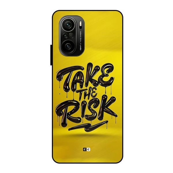 Take The Risk Metal Back Case for Mi 11X Pro