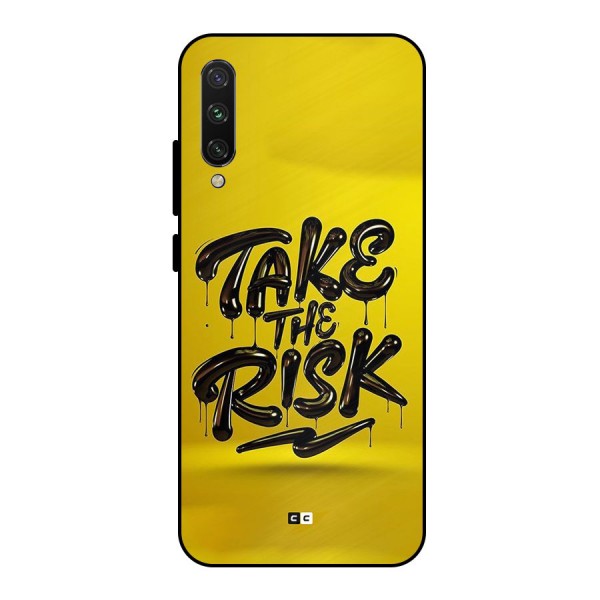 Take The Risk Metal Back Case for Mi A3