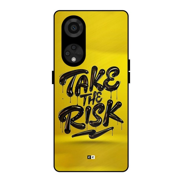 Take The Risk Metal Back Case for Reno8 T 5G