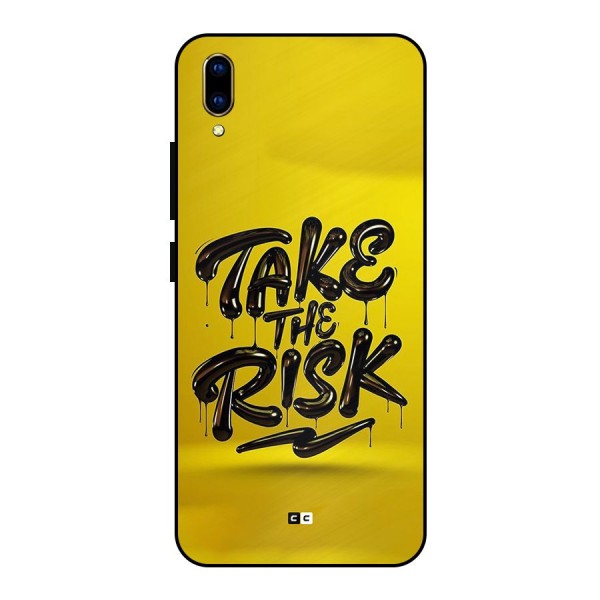 Take The Risk Metal Back Case for Vivo V11 Pro