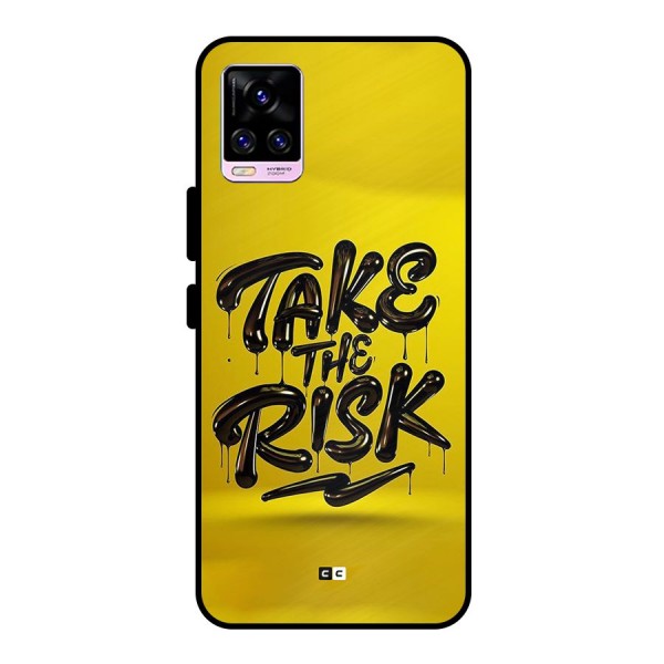 Take The Risk Metal Back Case for Vivo V20 Pro