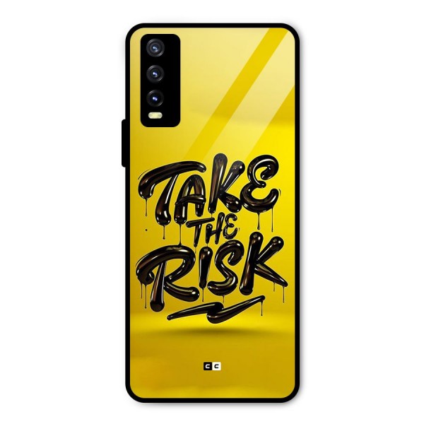 Take The Risk Metal Back Case for Vivo Y20 2021