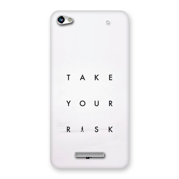 Take Your Risk Back Case for Canvas Hue 2 A316