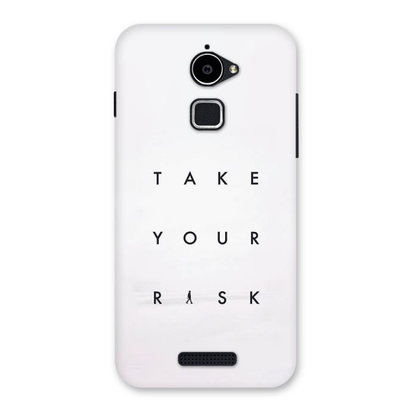 Take Your Risk Back Case for Coolpad Note 3 Lite