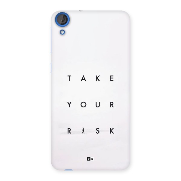 Take Your Risk Back Case for Desire 820s