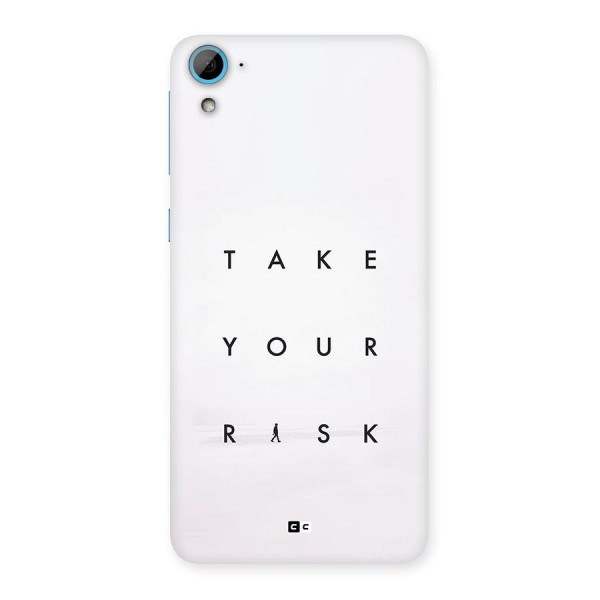 Take Your Risk Back Case for Desire 826