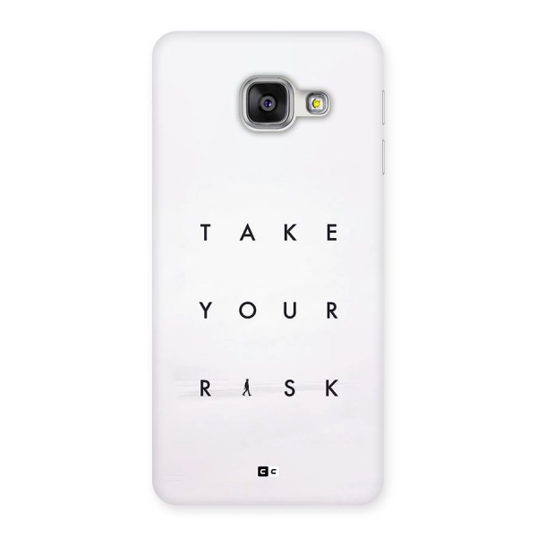 Take Your Risk Back Case for Galaxy A3 (2016)