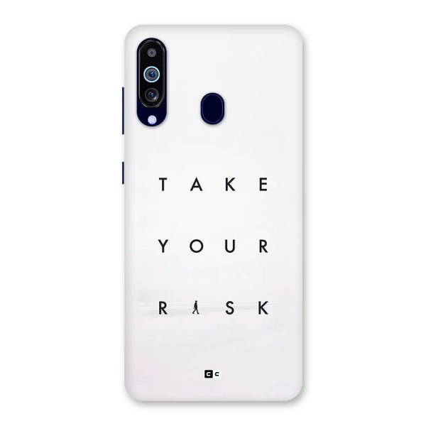 Take Your Risk Back Case for Galaxy A60