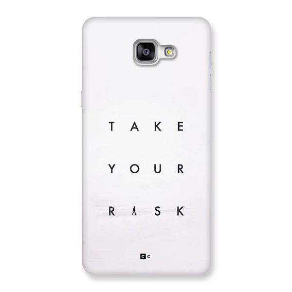 Take Your Risk Back Case for Galaxy A9