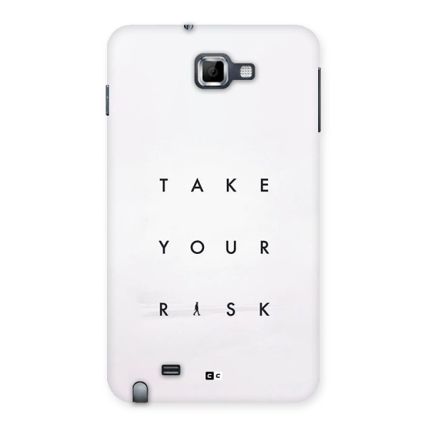 Take Your Risk Back Case for Galaxy Note