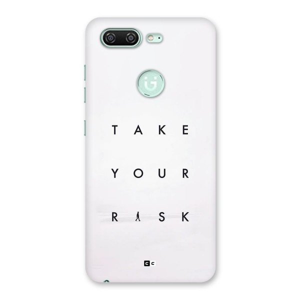 Take Your Risk Back Case for Gionee S10