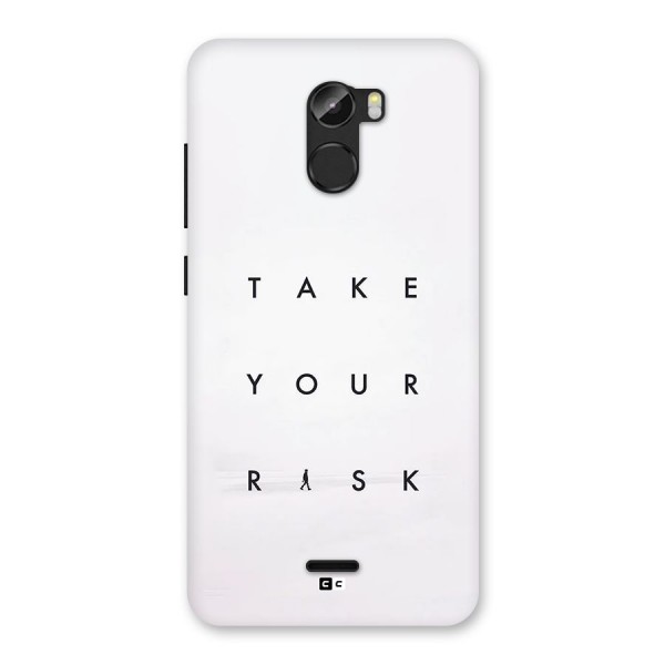 Take Your Risk Back Case for Gionee X1