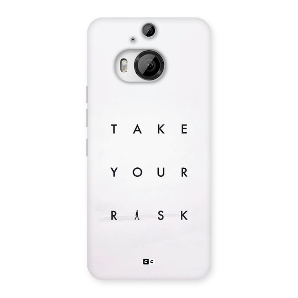 Take Your Risk Back Case for HTC One M9 Plus