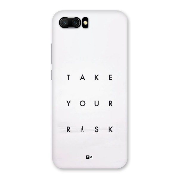 Take Your Risk Back Case for Honor 10