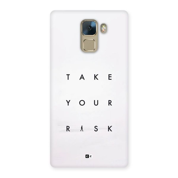 Take Your Risk Back Case for Honor 7