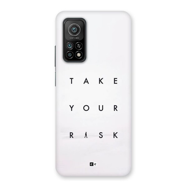 Take Your Risk Back Case for Mi 10T 5G