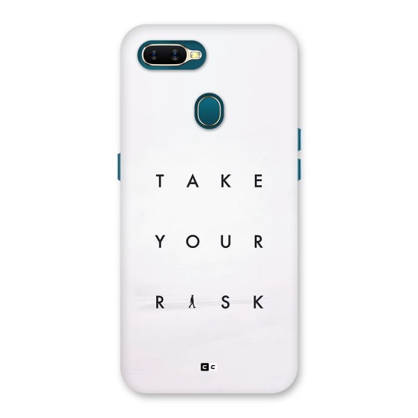 Take Your Risk Back Case for Oppo A12s