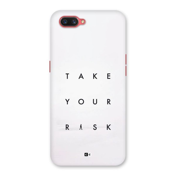 Take Your Risk Back Case for Oppo A3s