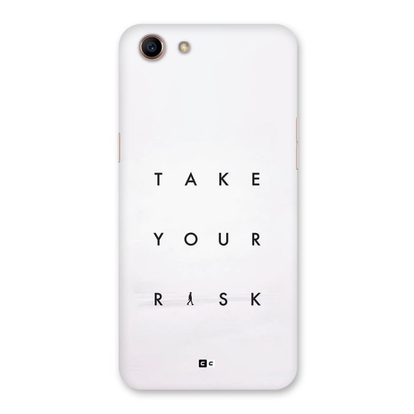 Take Your Risk Back Case for Oppo A83 (2018)