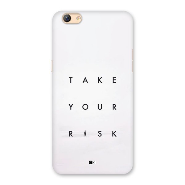 Take Your Risk Back Case for Oppo F3 Plus