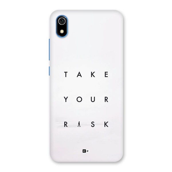 Take Your Risk Back Case for Redmi 7A