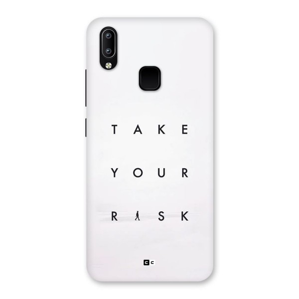 Take Your Risk Back Case for Vivo Y95