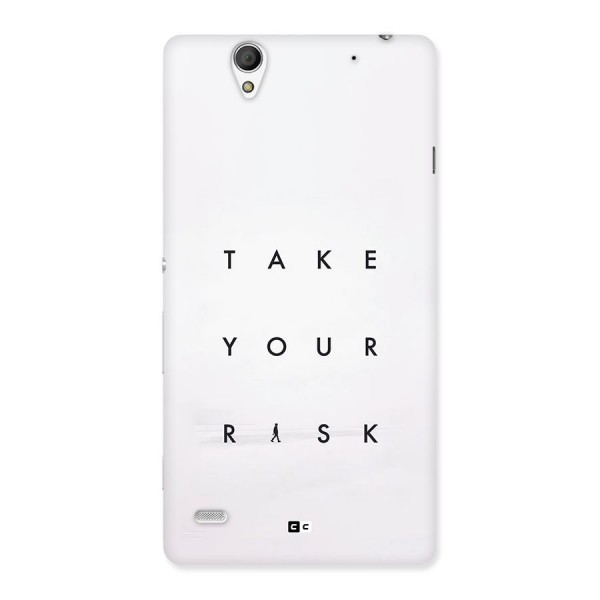 Take Your Risk Back Case for Xperia C4