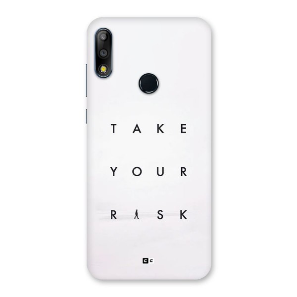 Take Your Risk Back Case for Zenfone Max Pro M2