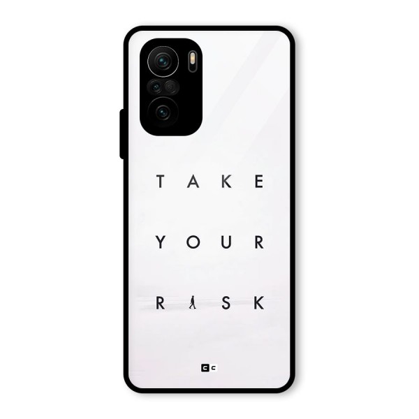 Take Your Risk Glass Back Case for Mi 11X Pro