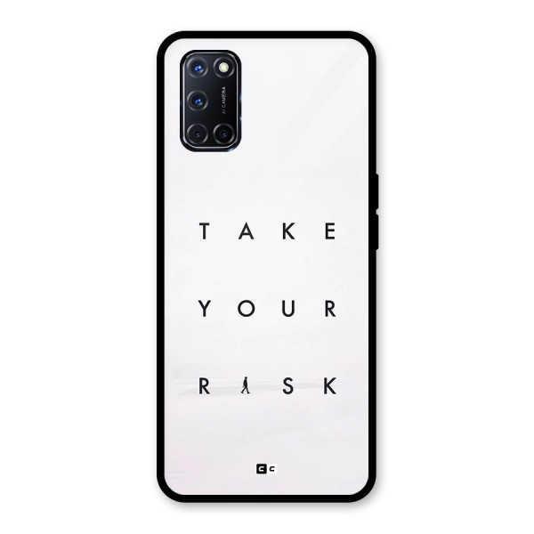 Take Your Risk Glass Back Case for Oppo A52