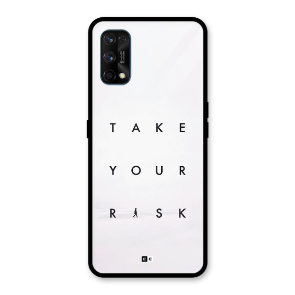 Take Your Risk Glass Back Case for Realme 7 Pro