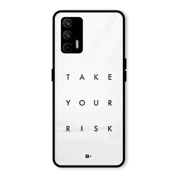 Take Your Risk Glass Back Case for Realme GT 5G