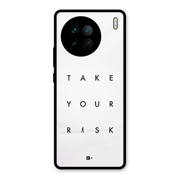 Take Your Risk Glass Back Case for Vivo X90