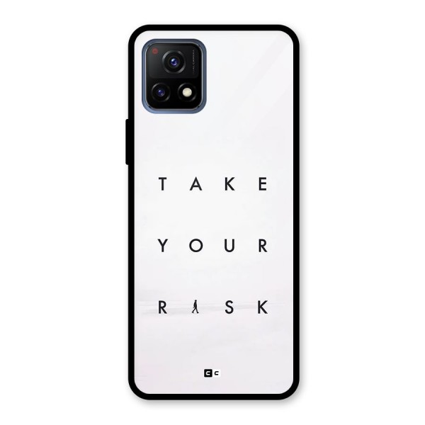 Take Your Risk Glass Back Case for Vivo Y72 5G