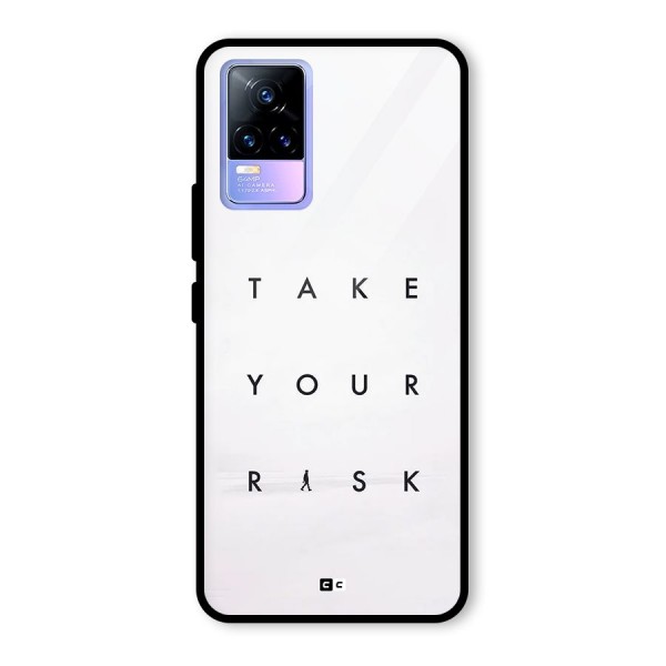 Take Your Risk Glass Back Case for Vivo Y73