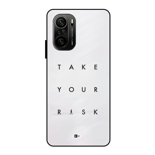 Take Your Risk Metal Back Case for Mi 11X Pro