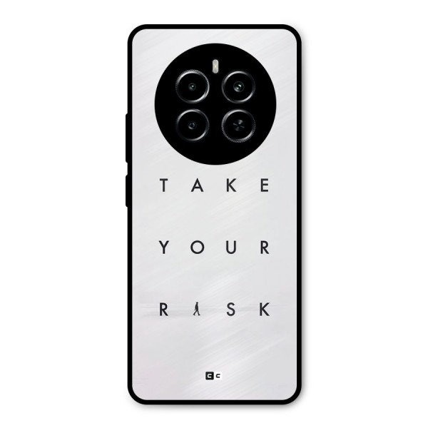 Take Your Risk Metal Back Case for Realme P1