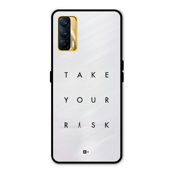 Take Your Risk Metal Back Case for Realme X7