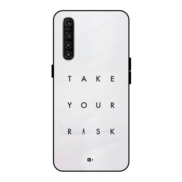 Take Your Risk Metal Back Case for Realme XT