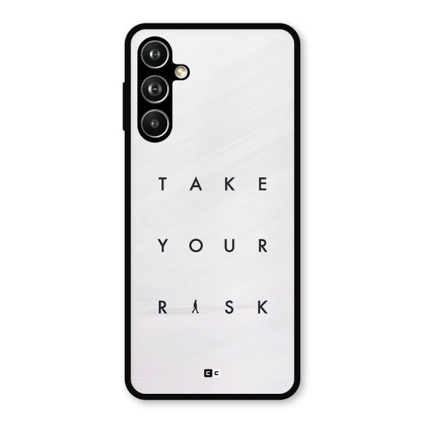 Take Your Risk Metal Back Case for Samsung Galaxy M54