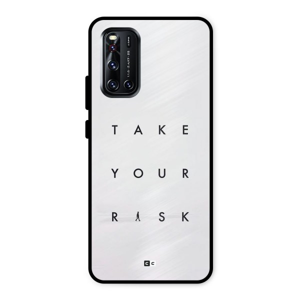 Take Your Risk Metal Back Case for Vivo V19